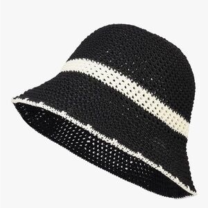 NEW Woven Bucket Hat Mesh Beach Sun Hat Foldable Packable Travel Fishing